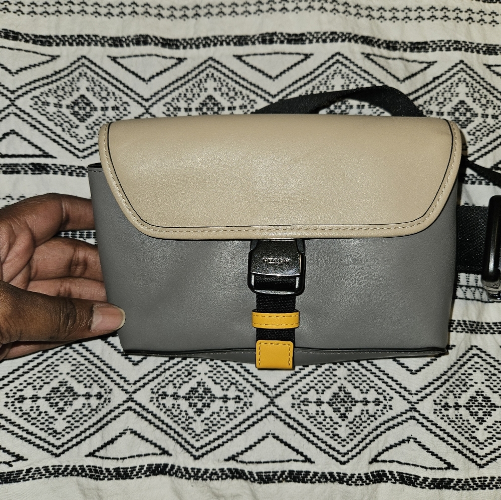 Coach belt cross body bag
